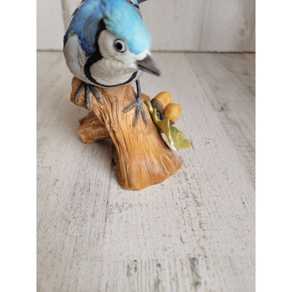 Sadek Andrea Blue Jay vintage bird statue nature home decor‎ - Picture 4 of 8